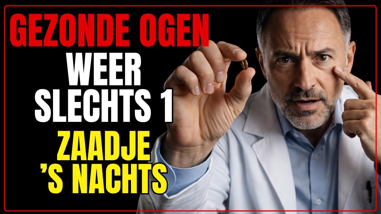 Na je 60e, Doe DIT met Je NETVLIES Vóór het SLAPEN | Dr. Adrian Van