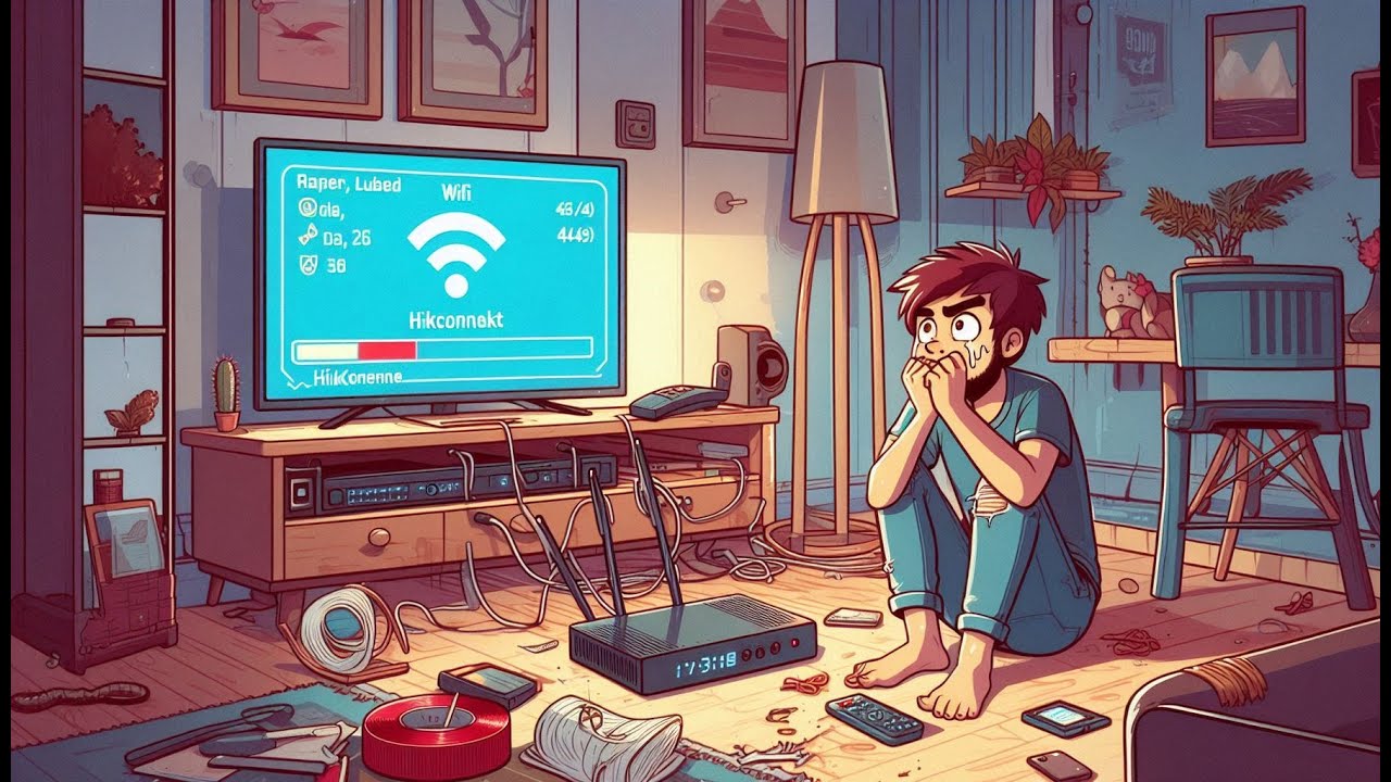 Заменил WI FI роутер не работает Hik connect  Что делать?