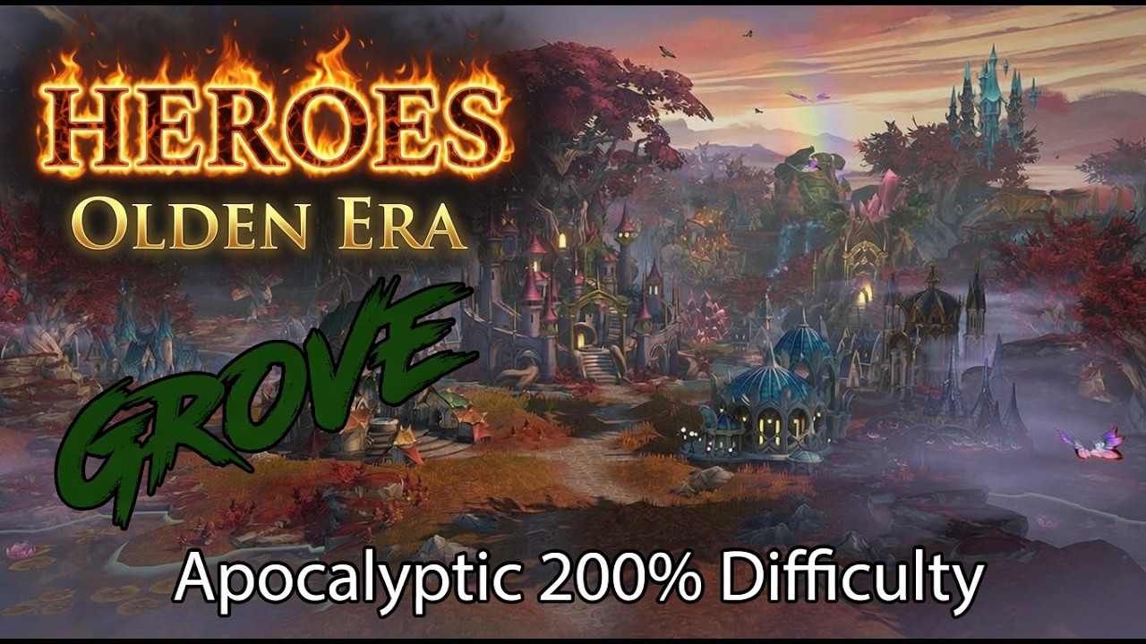 First Time Playing Grove - Apocalyptic 200% Difficulty Challenge | Olden Era