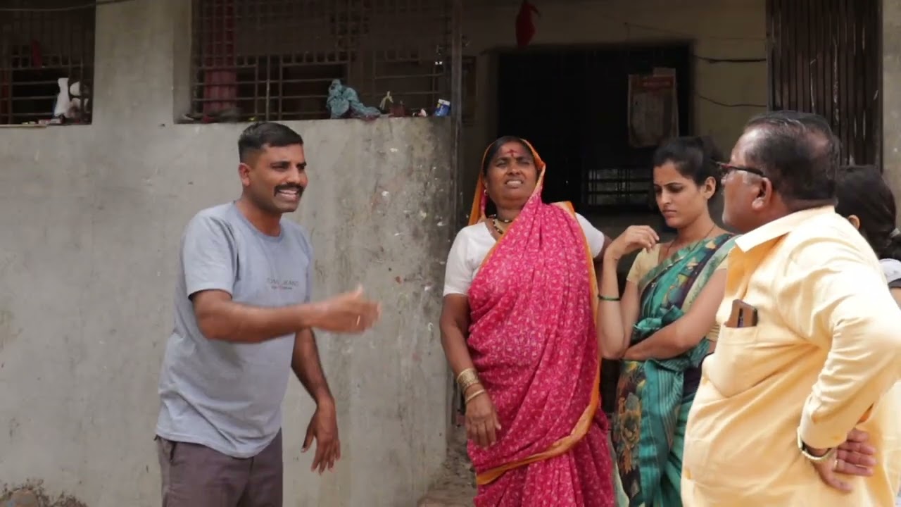 जावायानी🕺सासरा धुतला पोरगी💃कोणाची बाजु घेईल🤨By-Ashwini gavhane