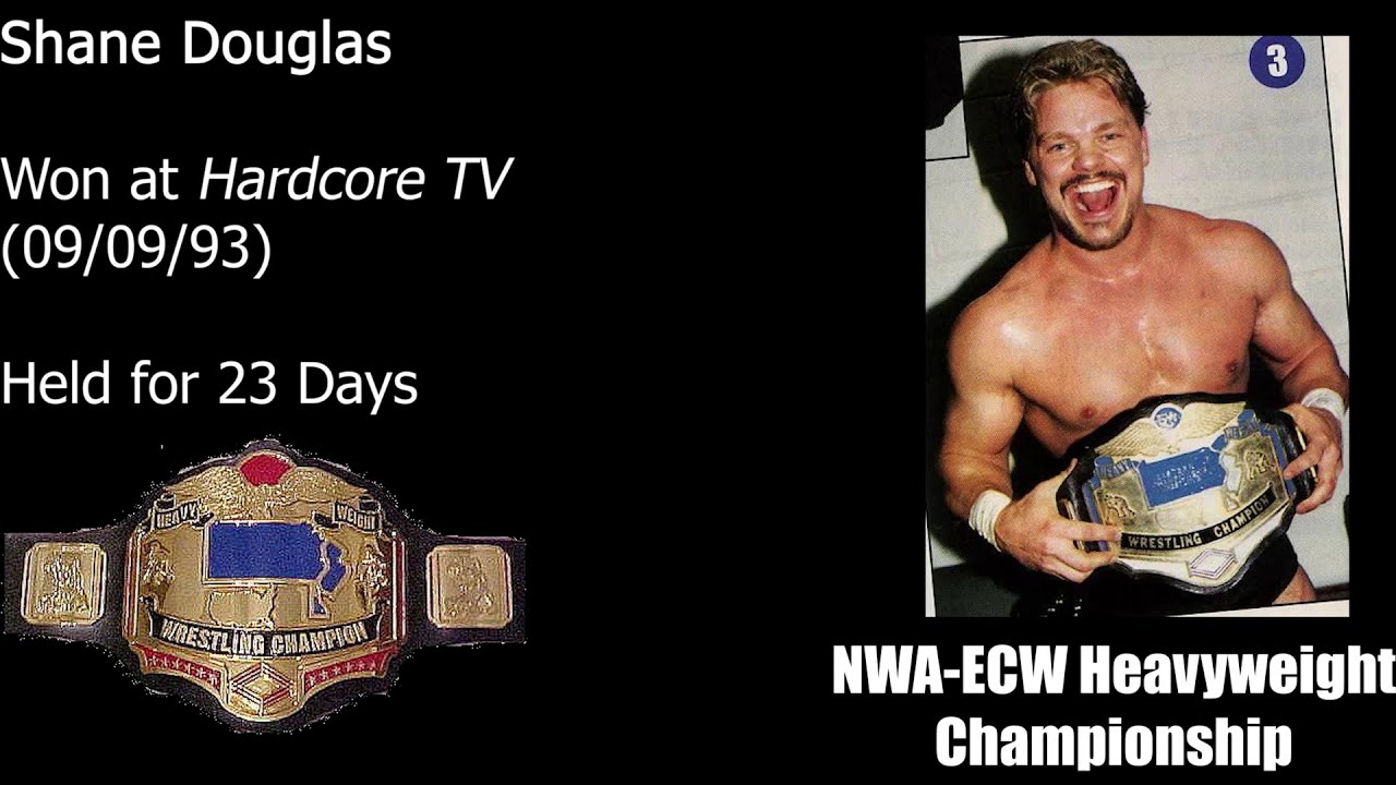 ECW Championship History (1992-2010)
