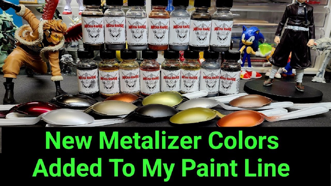 New Metalizer Colors Added To My Paint Line - Plus Winner Announced !