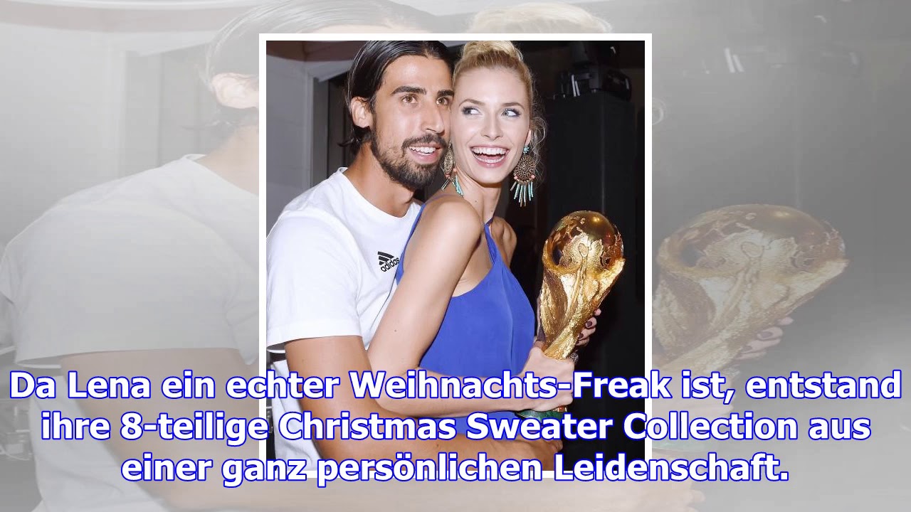 Lena gercke: ihre christmas-sweater sind der hammer!