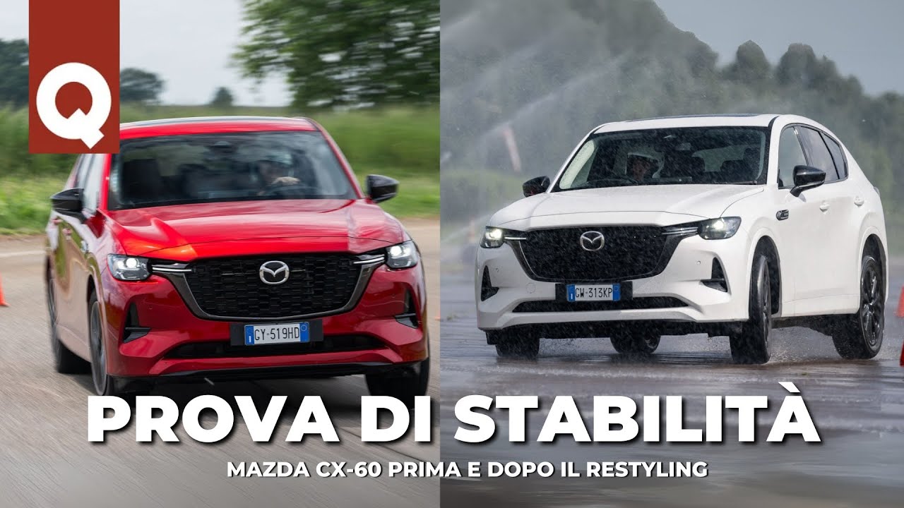 Mazda CX-60: senza ANTI-ROLLIO andrà meglio? | La PROVA di stabilità