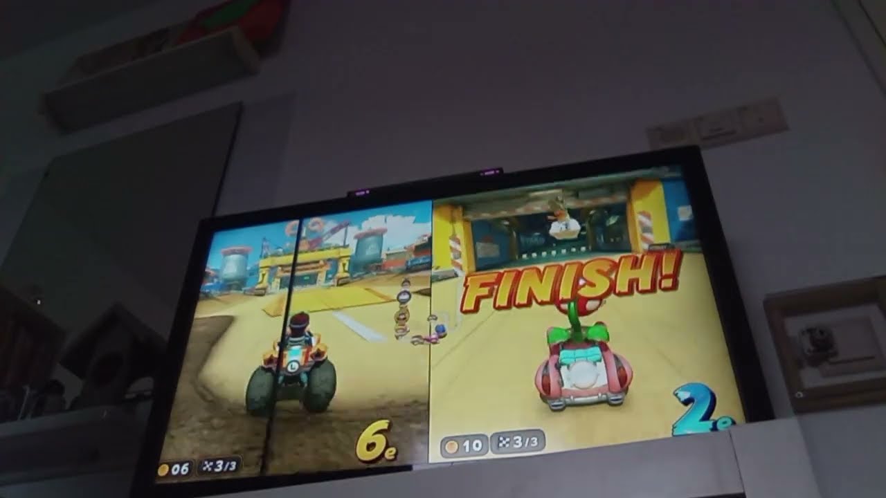 Mario Kart World: Luigi Vs Piranha Plant 