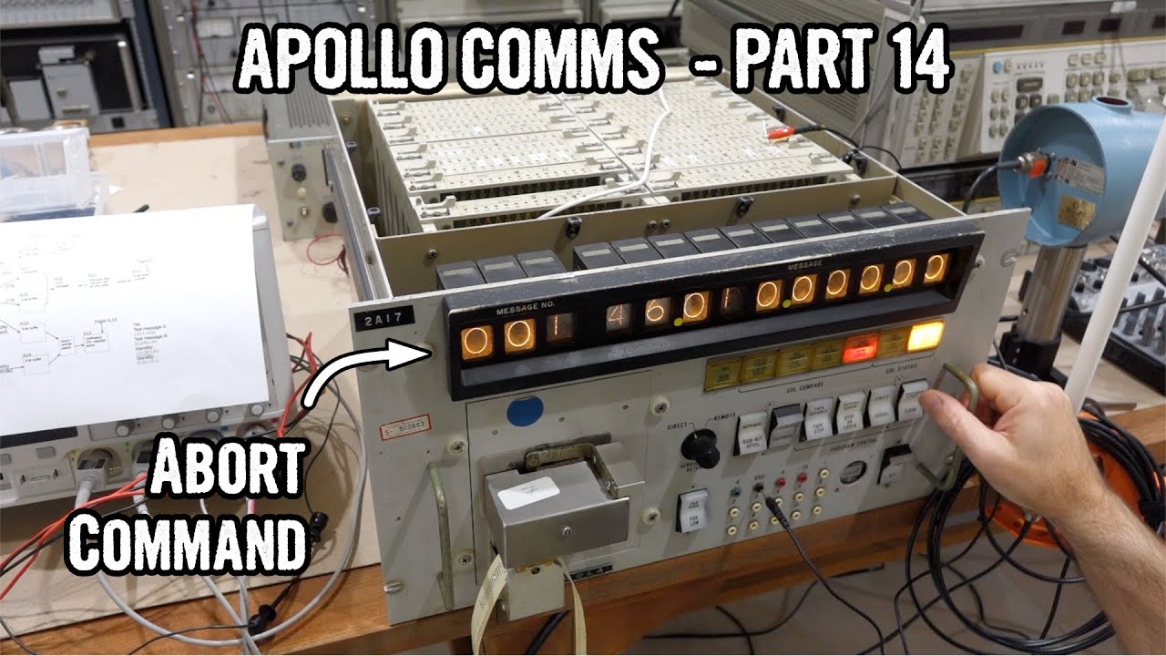 Apollo Comms, часть 14: Обратное проектирование тестового стенда канала передачи данных NASA Up D...