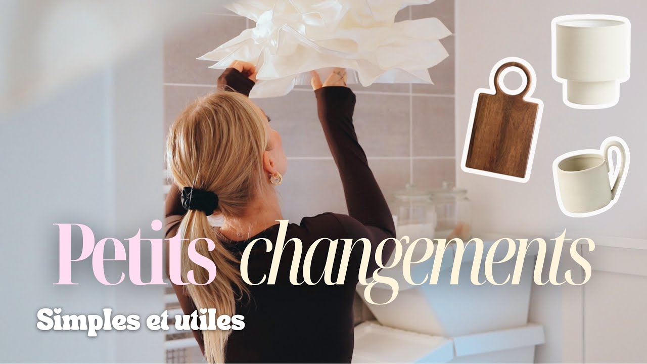 🤍 Je mets à jour TOUT MON APPARTEMENT pour la NOUVELLE ANNÉE avec des choses simples et utiles !