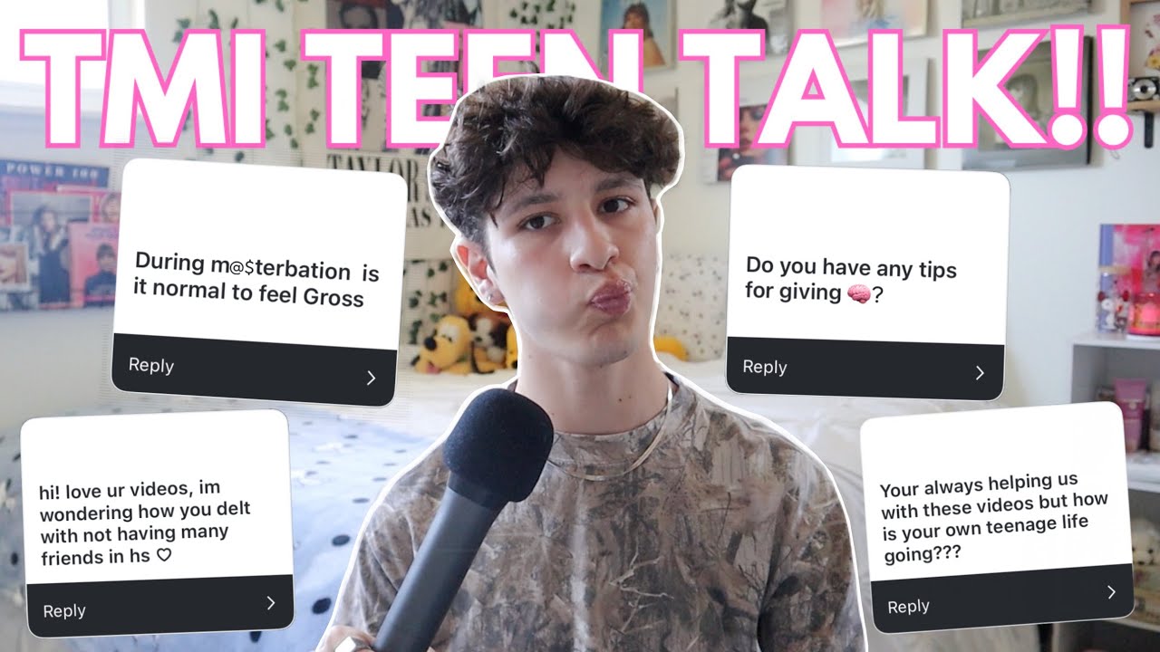 Answering Your TMI Teenager Questions!!! ( Teen Talk: Episode 4 ) 🧸❤️‍🩹