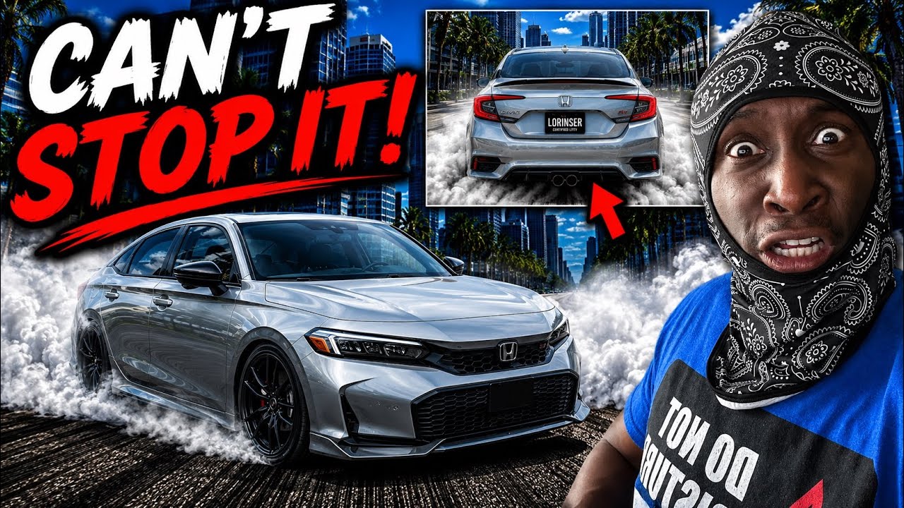 Honda Civic GAPS Police in Wild High-Speed Chase!