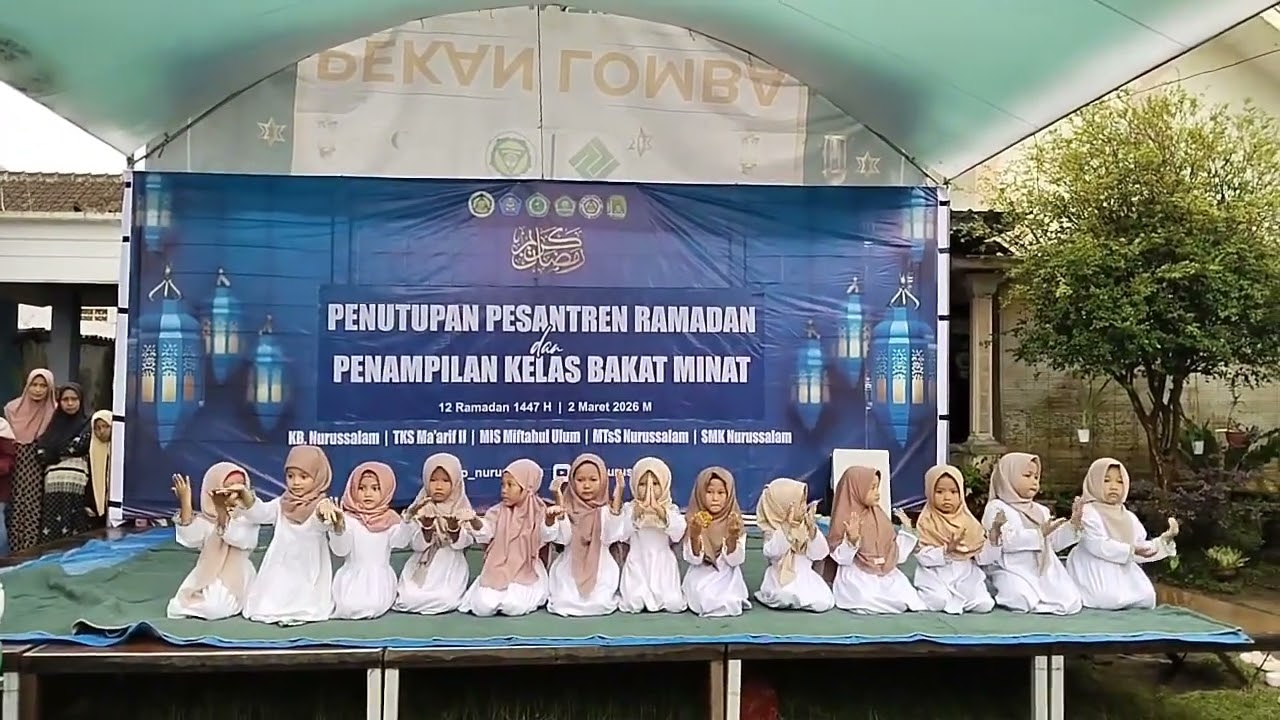 Penutupan Pesantren Ramadhan & Penampilan Bakat Minat 