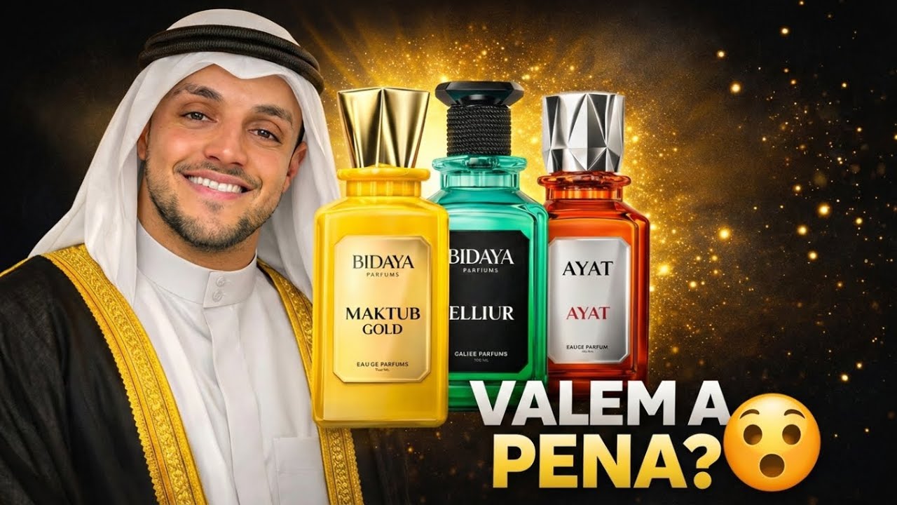 CONHECENDO OS LANÇAMENTOS DA MARCA ÁRABE BIDAYA - VALE A PENA OU MENTIRAM PRA VOCÊ?