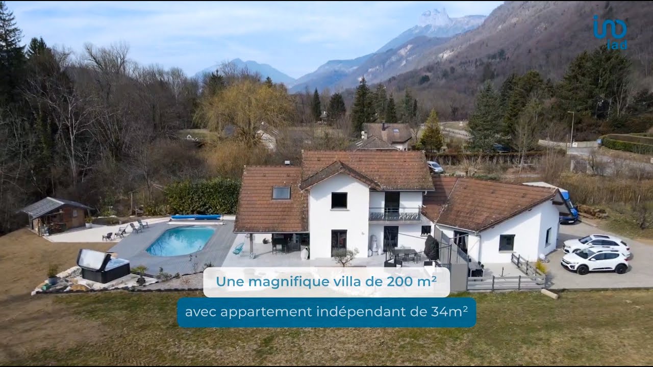 Villa 200m² avec appartement attenant à Verthier - Doussard - Lac d'Annecy