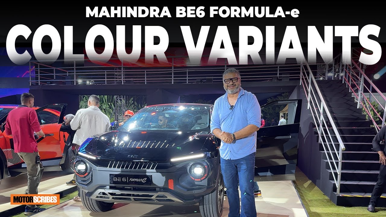 Mahindra BE6 Formula-e - Варианты расцветки
