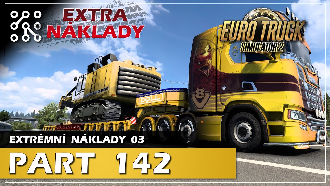 Dlouhý jeřáb - extra náklad | EURO TRUCK SIMULATOR 2 CZ | Lets play | Česky