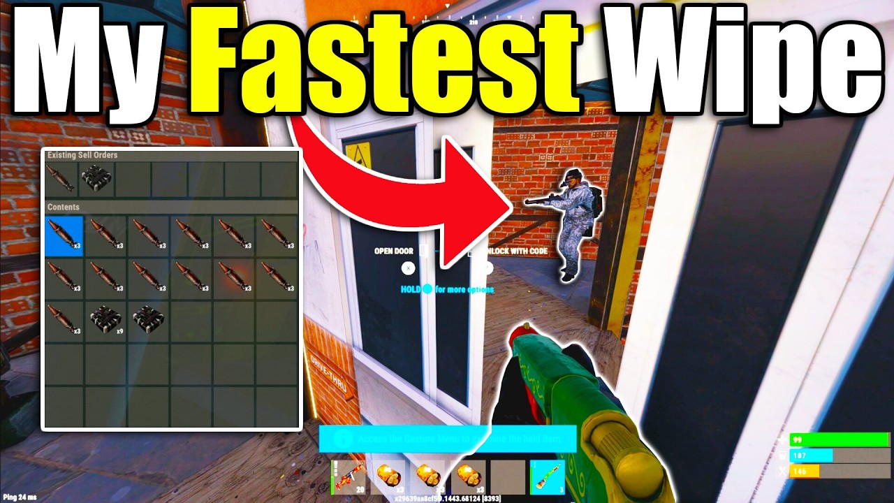 My FASTEST Duo Wipe - Rust Console Edition
