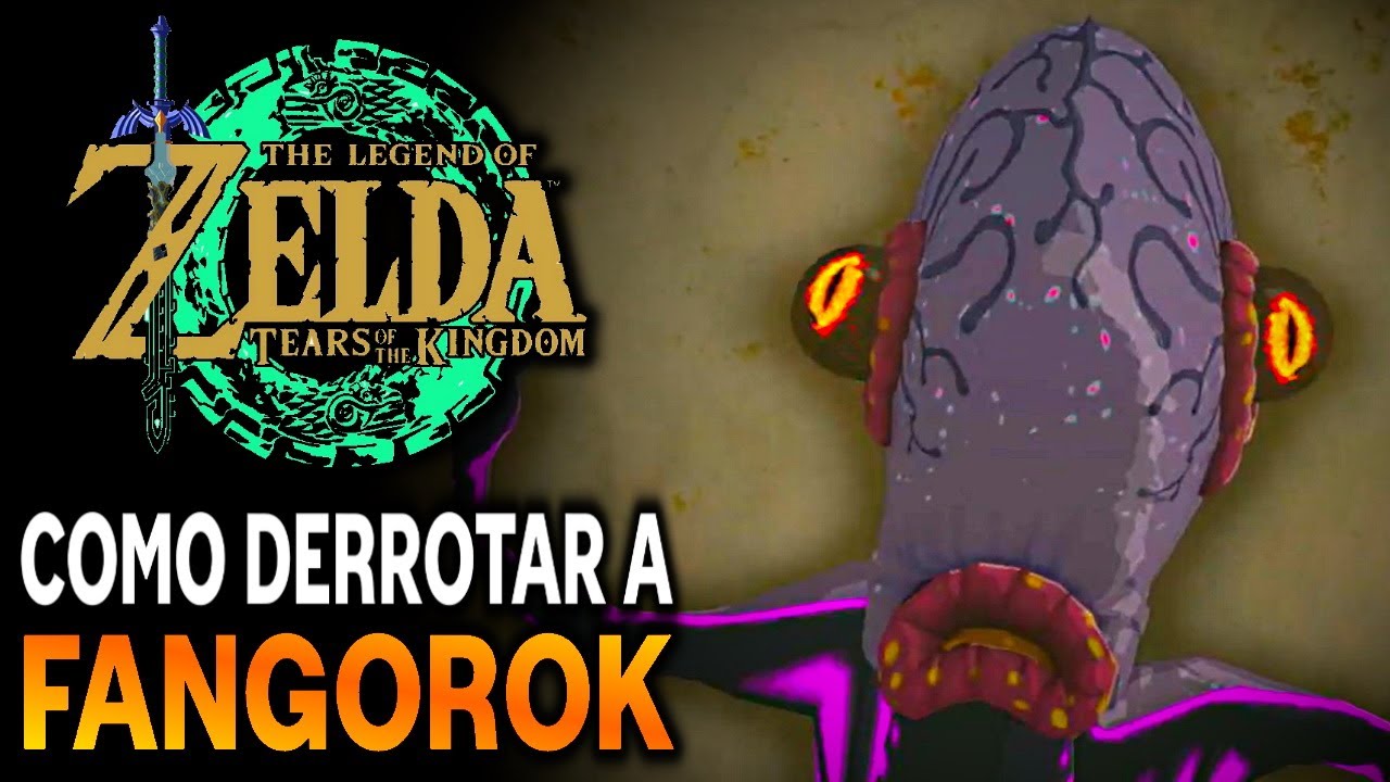 Como Derrotar A Fangorok | BOSS TEMPLO DEL AGUA - ZELDA TEARS OF THE KINGDOM