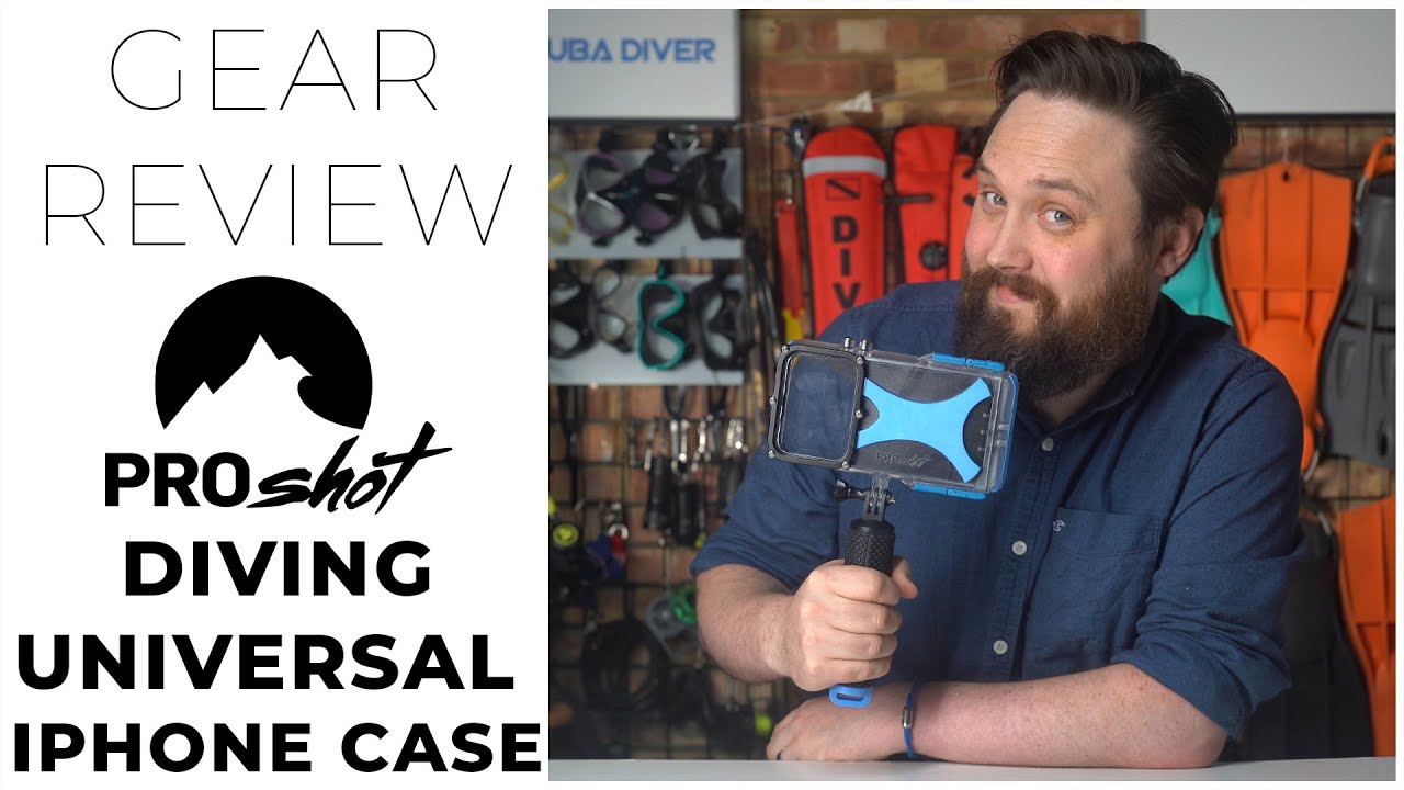 Pro Diver Reviews ProShot Dive Universal iPhone Case #scuba #review #unboxing