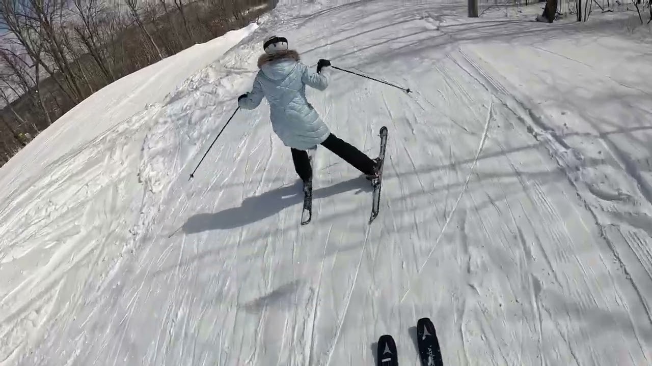 Miah and Lilly go fast