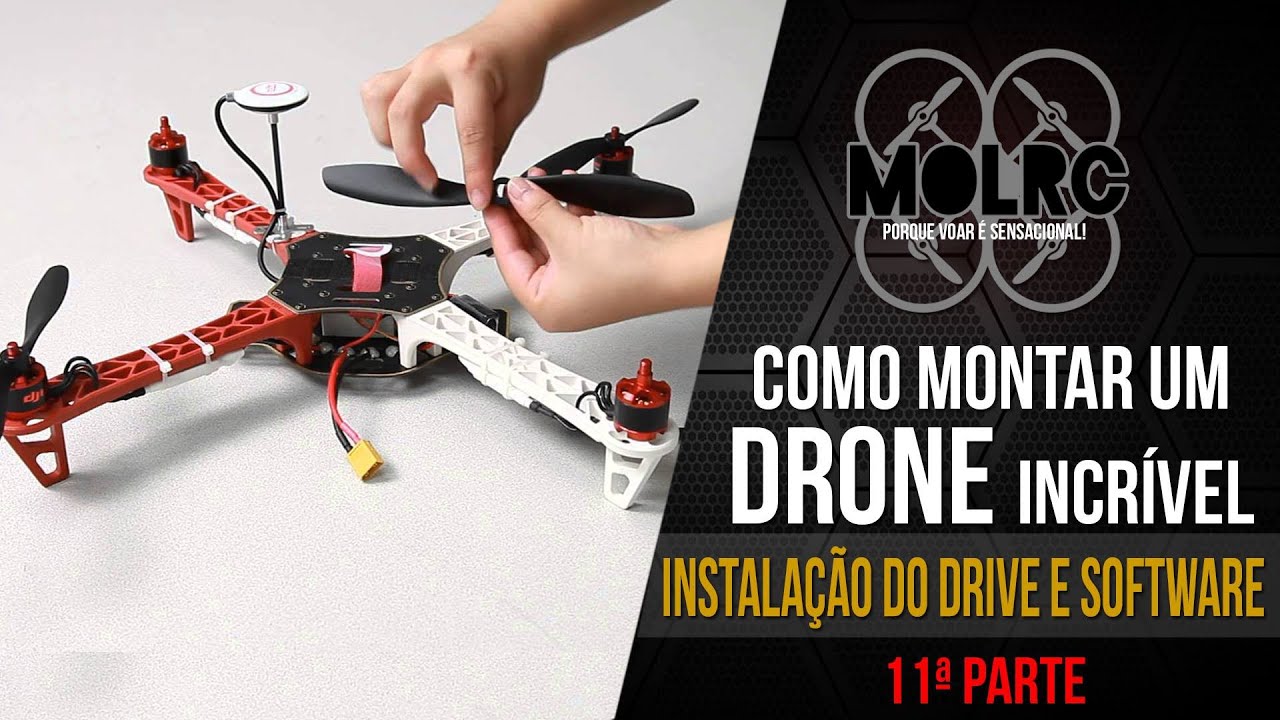 Drone Caseiro. Como FAZER um Done Incrível: Instalação do driver e software (11)