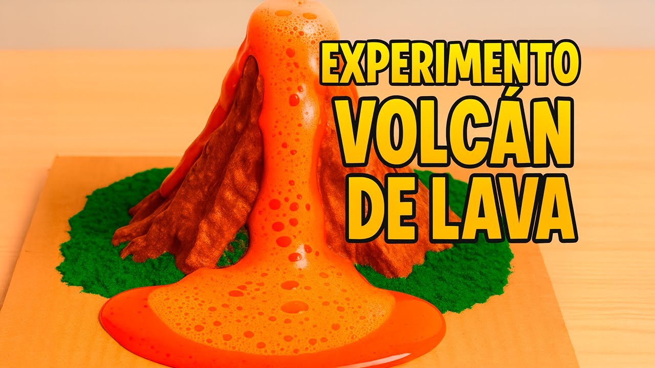 🌋 &iexcl;Explosi&oacute;n de ciencia en casa! 🔥✨