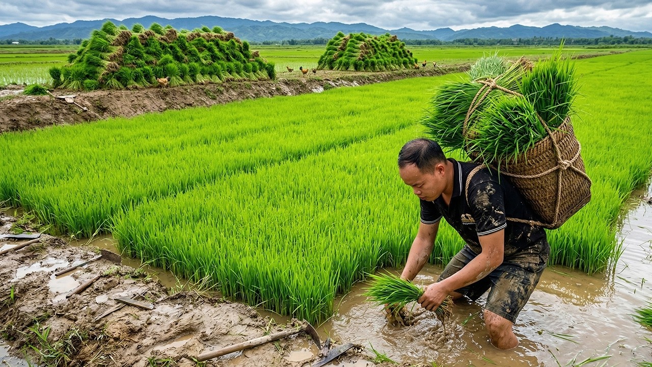 Duong Expands the Rice Farm – Digging New Fields and Sowing Seeds for the Next Season