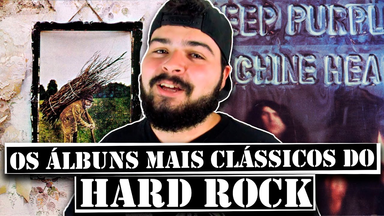6 &Aacute;LBUNS MAIS CLASSICOS DO HARD ROCK