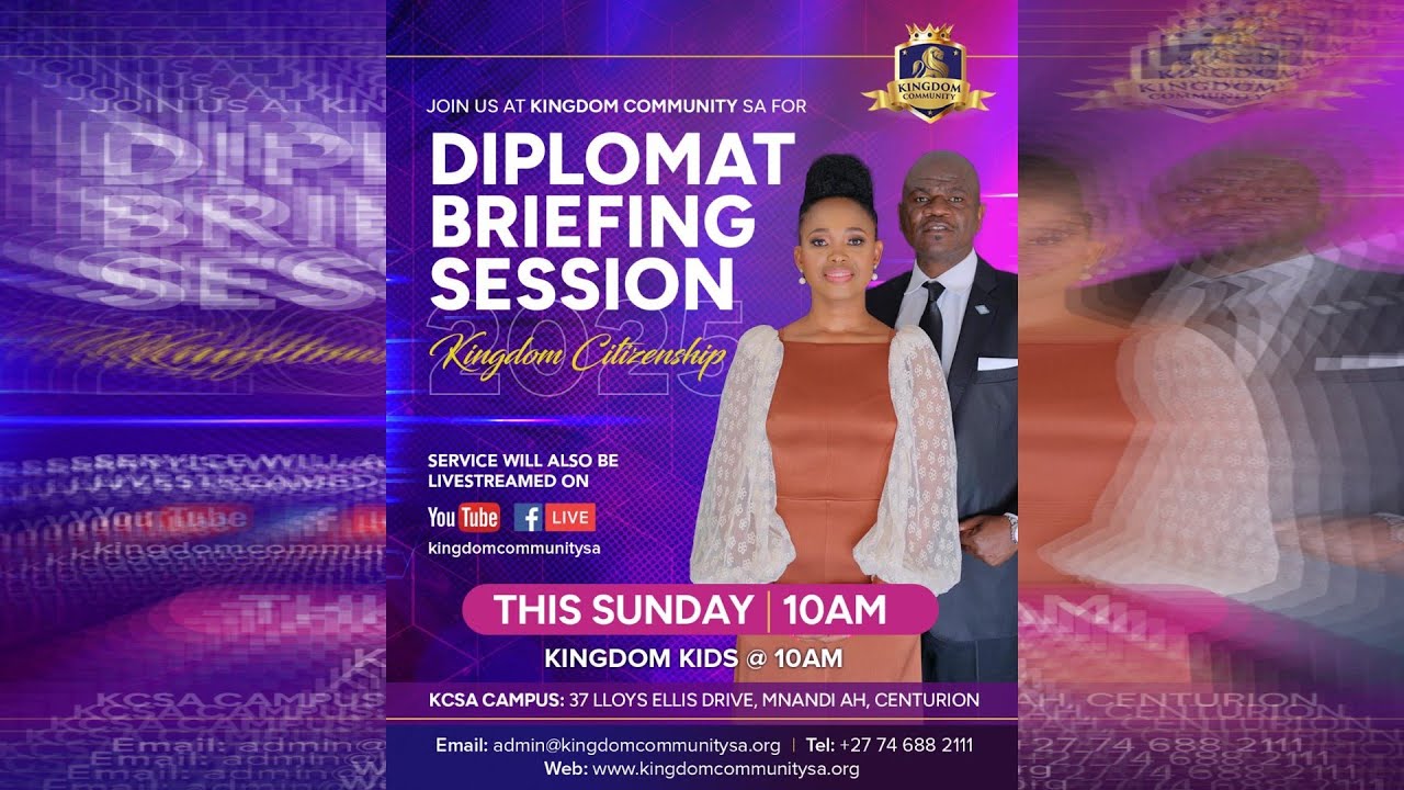 Diplomat briefing session (Kingdom Citizenship) - 23 Feb 2025