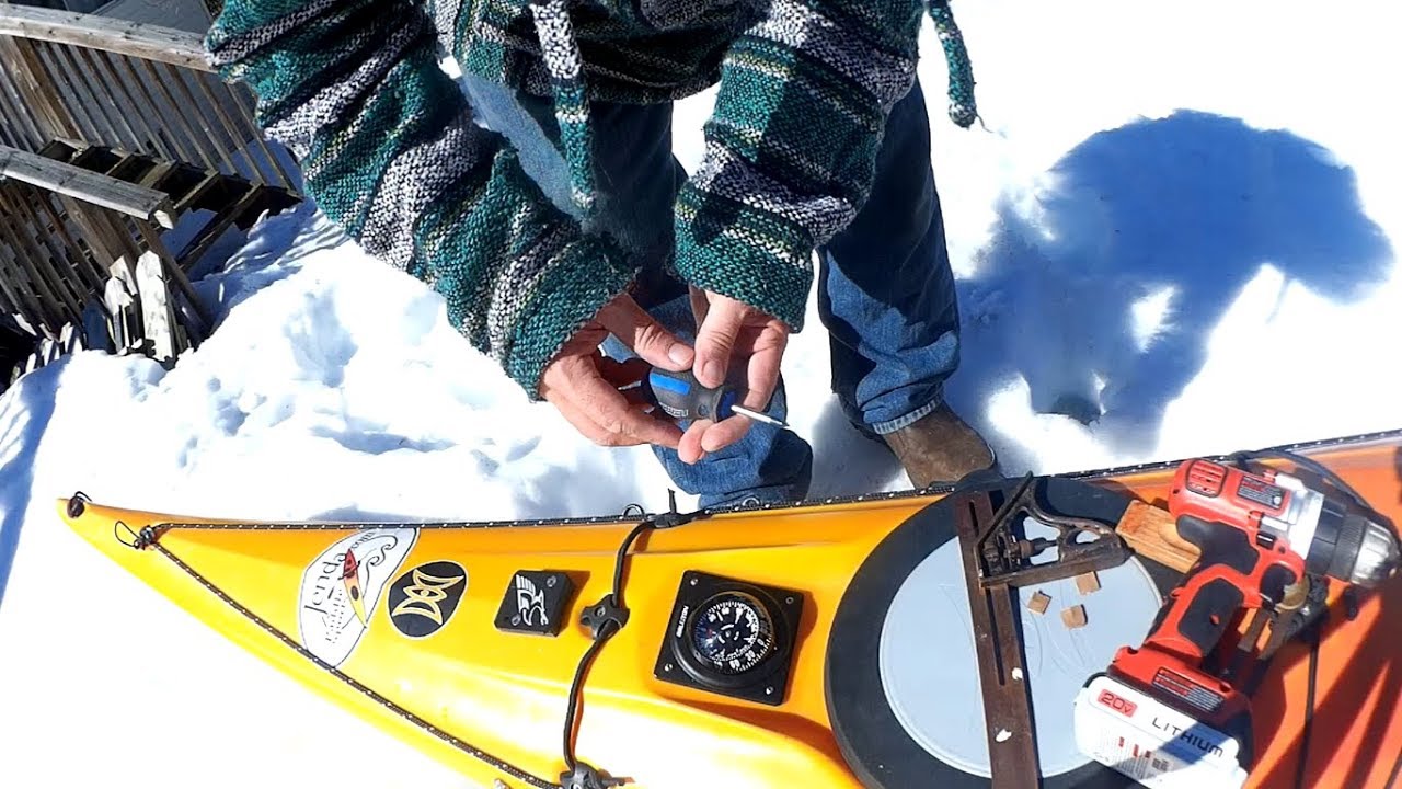 Kayak Compass Installation- Brunton 70P