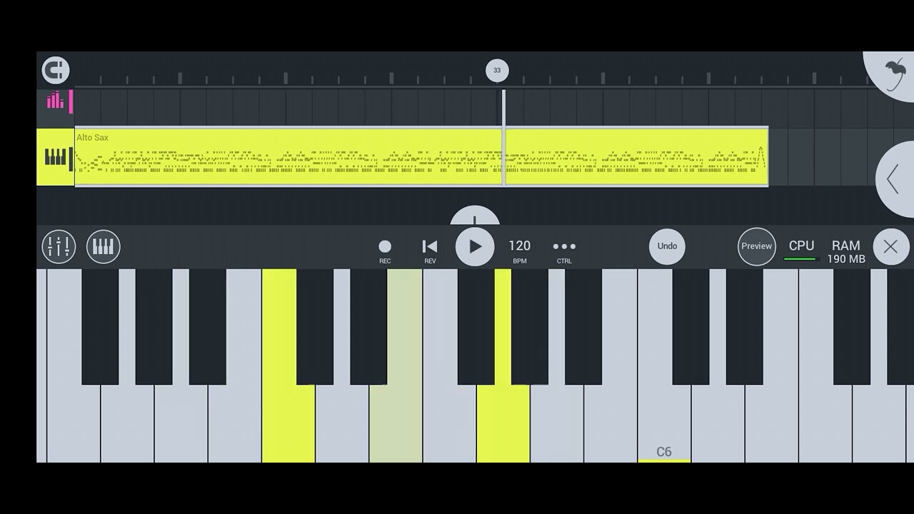 TELOLET BASURI KARMILA || 12 NOT PIANIKA BASURI ‼️ FL STUDIO MOBILE ‼️🎹