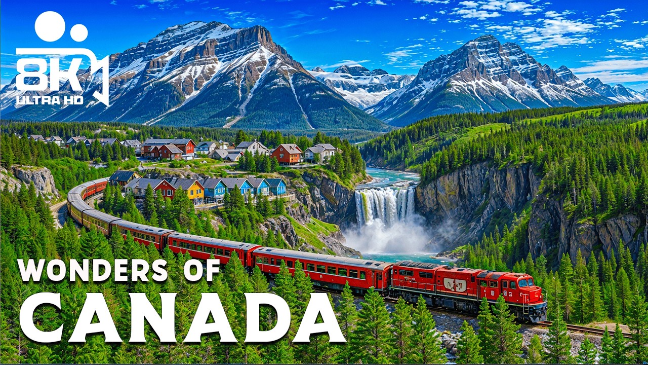 Wonders of Canada – Discover Mountains, Lakes, and Wilderness Majesty | Travel Video 4K