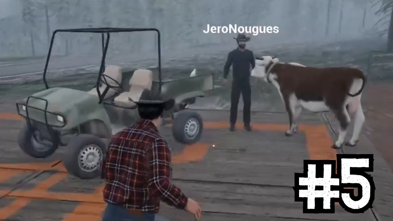 Nuestra PRIMERA VACA!  | Ranch simulator Co-op #5