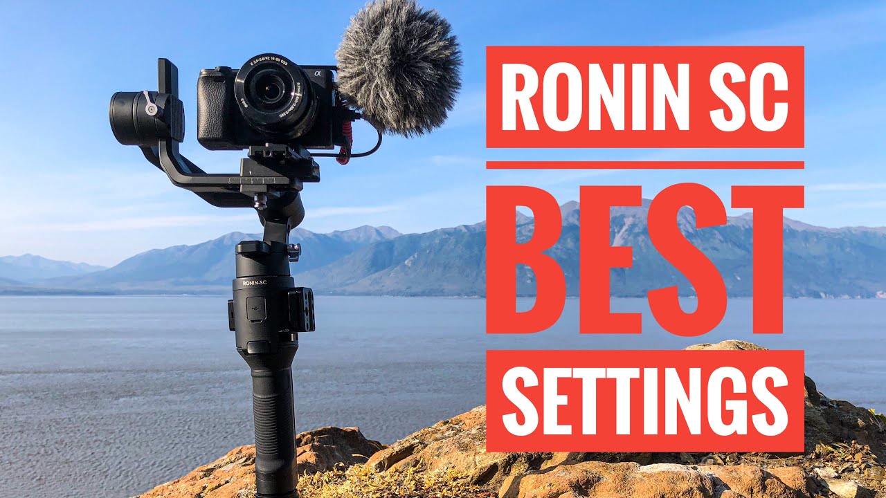 DJI Ronin SC Settings and App Walkthrough