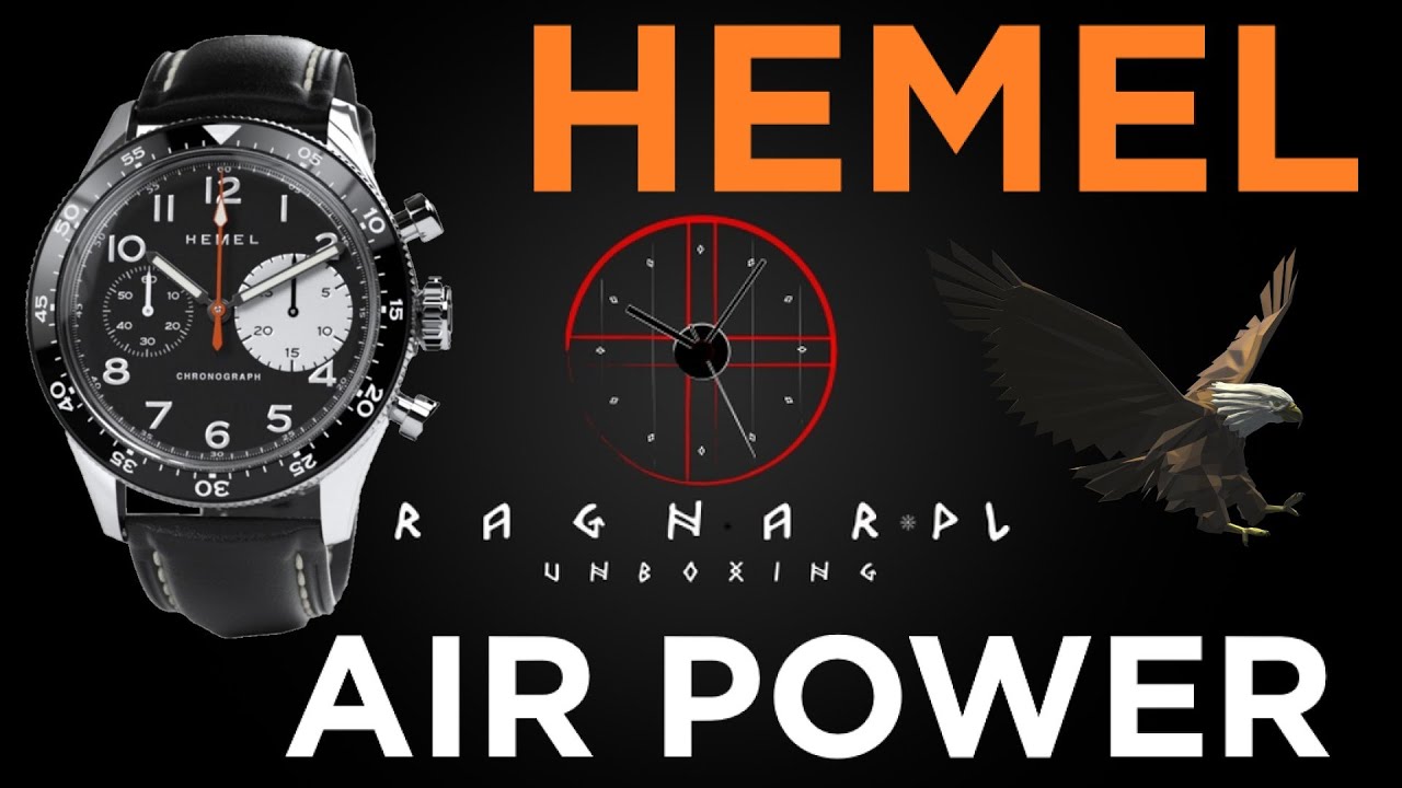 HEMEL AIR POWER - ciekawy mechaniczny chronograf - prezentacja