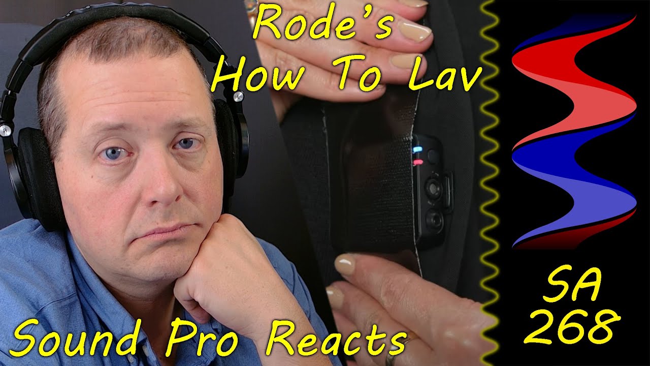 Реакция звукорежиссера на видео Rode «How To Lav»