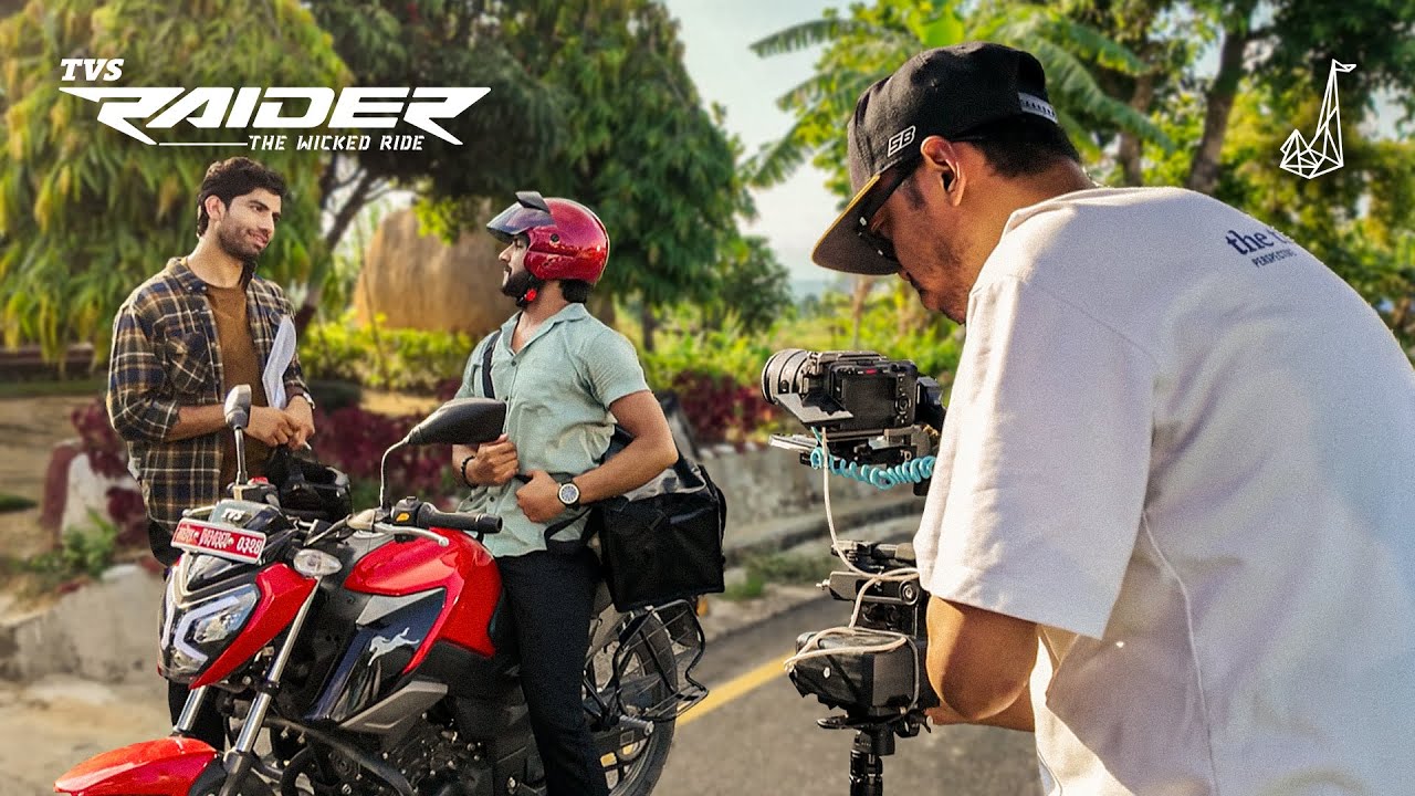 [Behind The Scenes] TVS Raider Brand Film || Jazz Productions ||