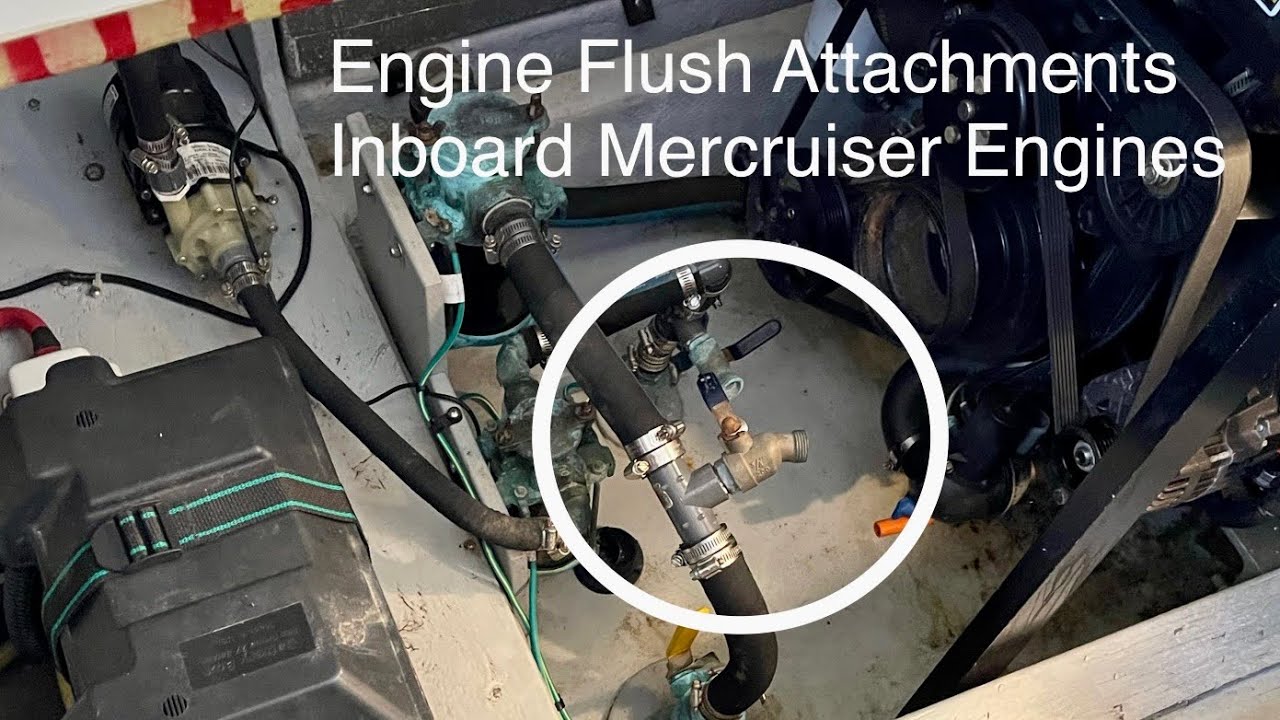 Mercruiser Inboard Engine Flush
