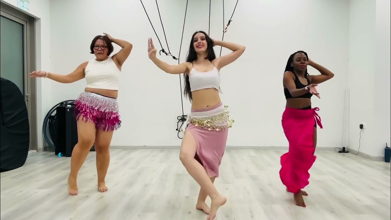 رقص شرقي للمبتدئين على الطبلة | Easy oriental dance moves