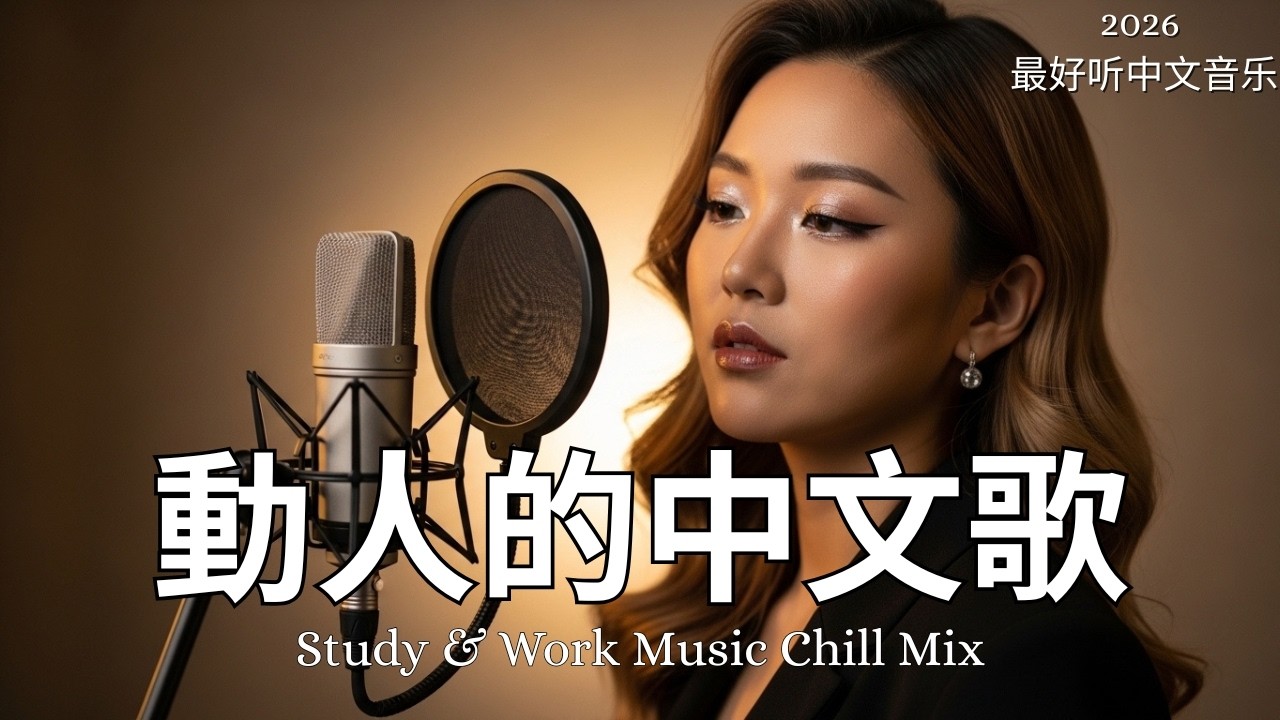 【2026最好聽中文音樂】動人抒情歌單｜讀書、工作與放鬆的絕佳音樂｜温暖寒冬的音乐 Study & Work Music Chill Mix | #BGM #專注讀書 #放鬆工作 #工作音樂 #情歌
