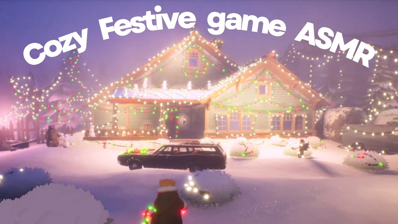 Is this a Cozy Christmas game perfect for ASMR? Light Up The Town ASMR playthrough