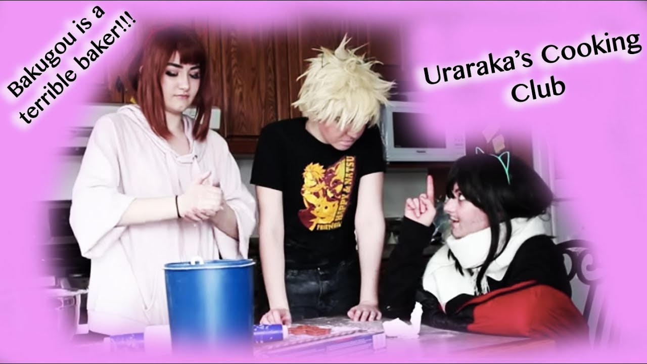 BNHA Skit | Uraraka's Cooking Club! Ft. Bakugou and Aizawa | Happy Little Bears