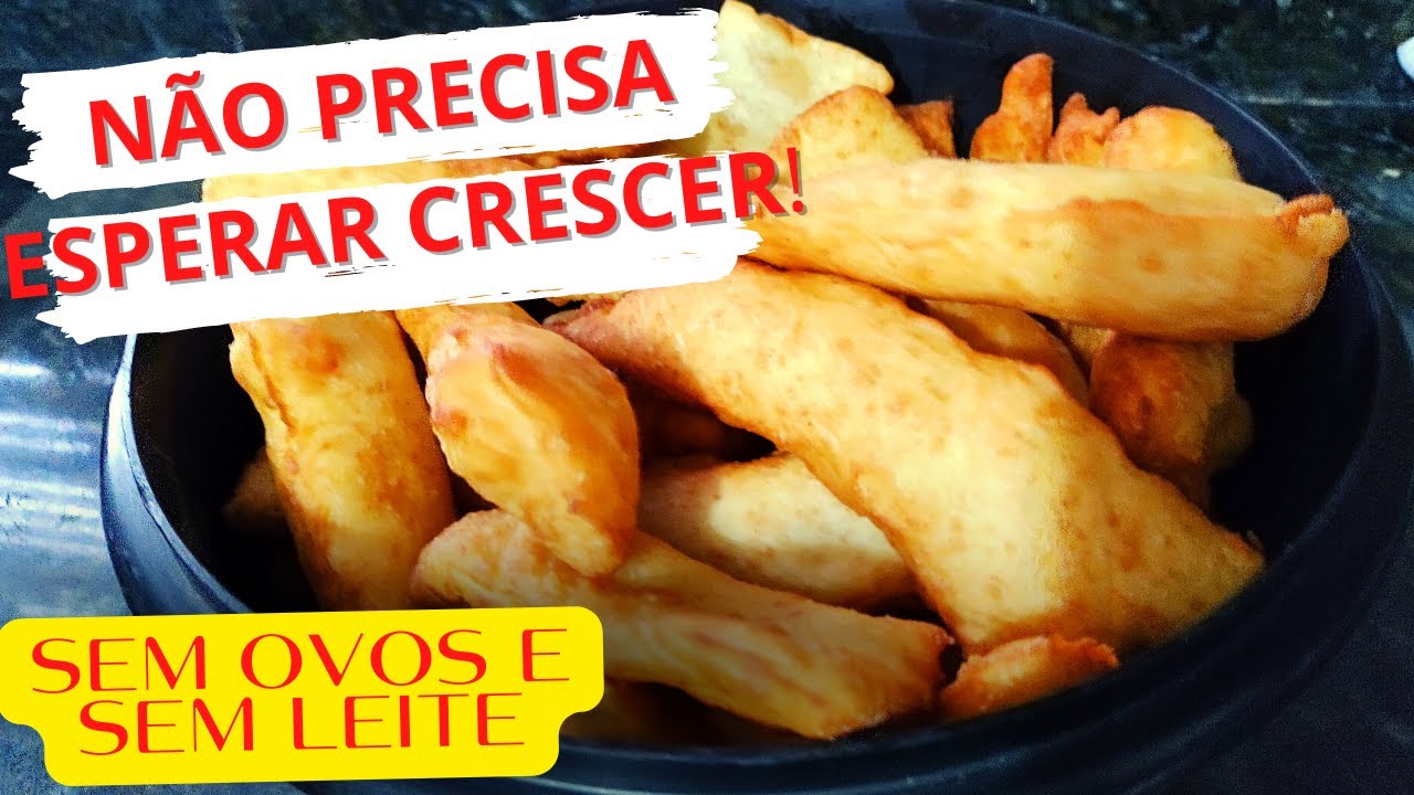 Massinha de Pão Frita Aperitivo para a Copa MUITO FÁCIL