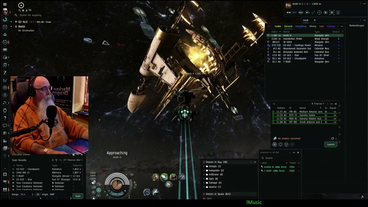 Хорошая битва: Охотник становится жертвой и погибает в капсуле - EVE Online 2773