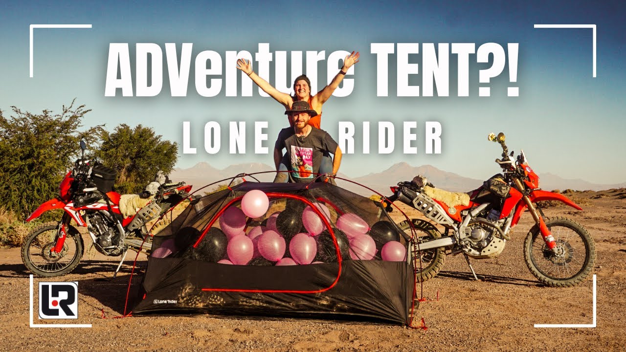 Lone Rider ADV Tent: First Review & A Few Laughs