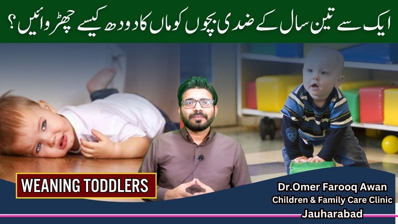 Weaning Todderls | ایک سے تین سال کے ضدی بچوں کو دودھ کیسے چھڑوائیں؟