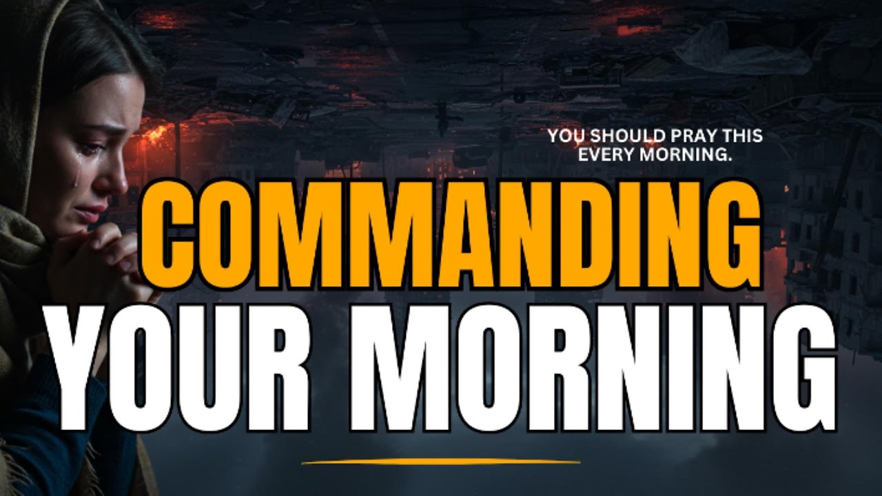 Command Your Morning | 6AM Powerful Prayer to Start Your Day with God | Morning Prayer