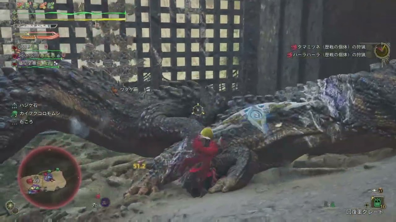 【モンスターハンターワイルズ＃MHWs】頭にモリバー！最高じゃないですかぁ('ω') Part98