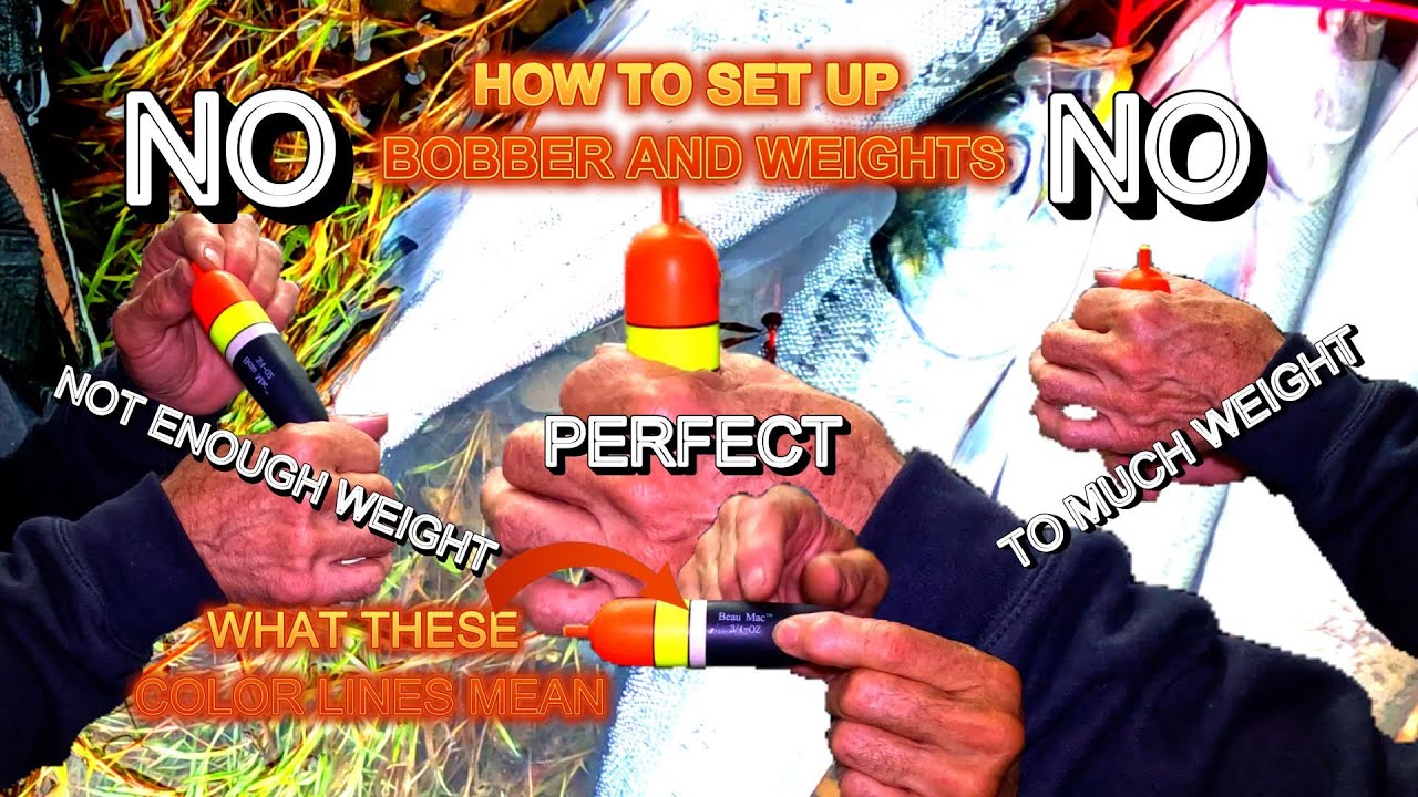 HOWTO SET BOBBER WEIGHTS, Balance a Bobber For Steelhead, Salmon Fishing!!  #bobberfishing #bobber