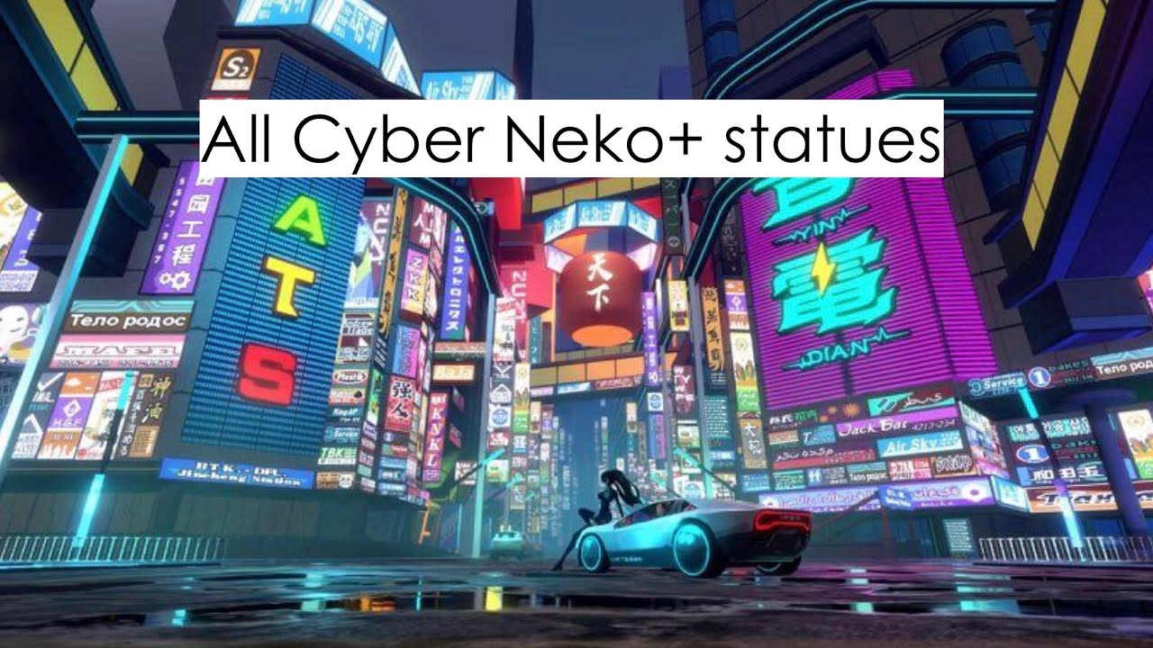 ANNO: Mutationem - All Cyber Neko+ statues
