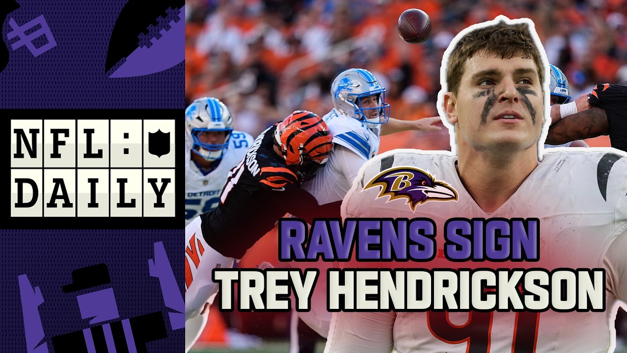 Ravens Land Hendrickson, Daniel Jones Gets Paid and Fan Bases that Need to CALM DOWN | NFL Daily