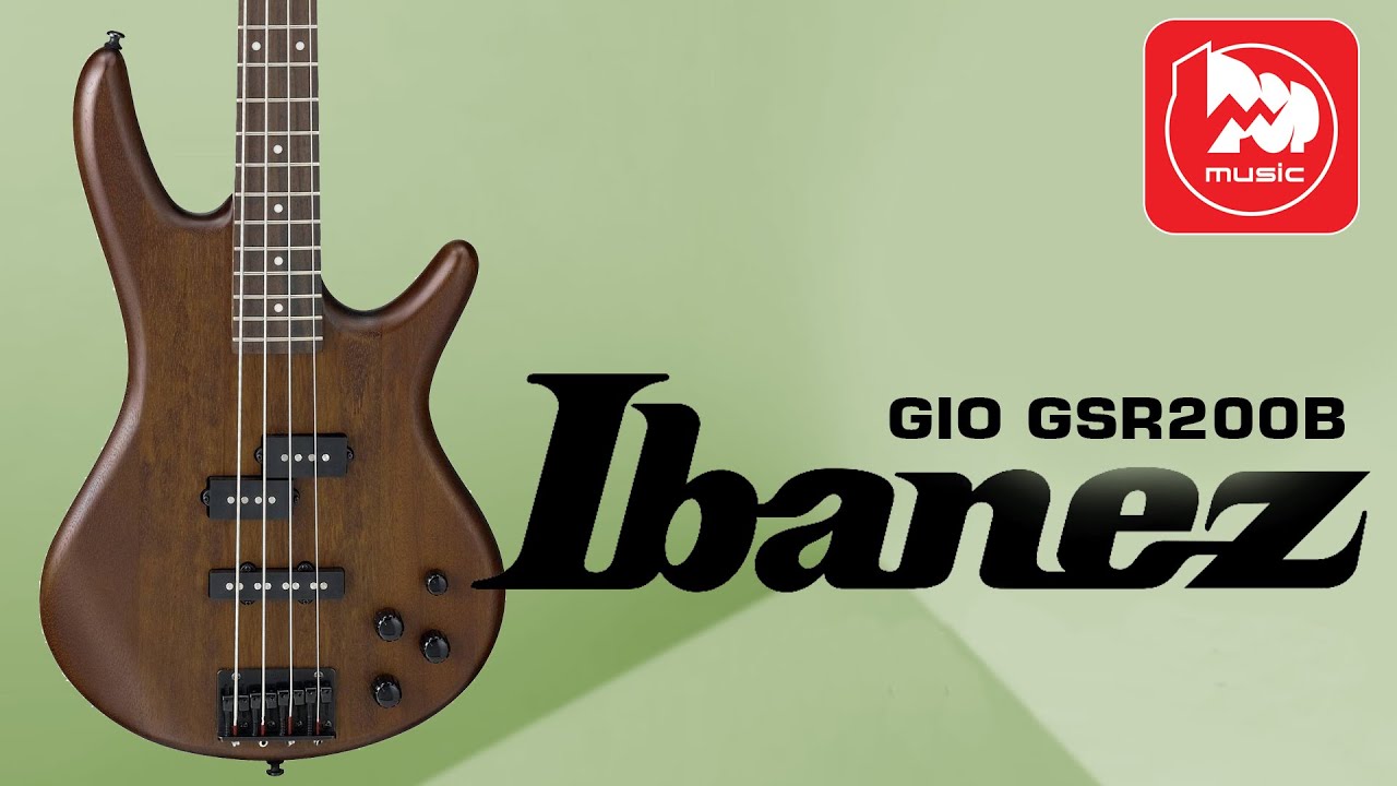 Бас-гитара IBANEZ GIO GSR200B - с регулятором 